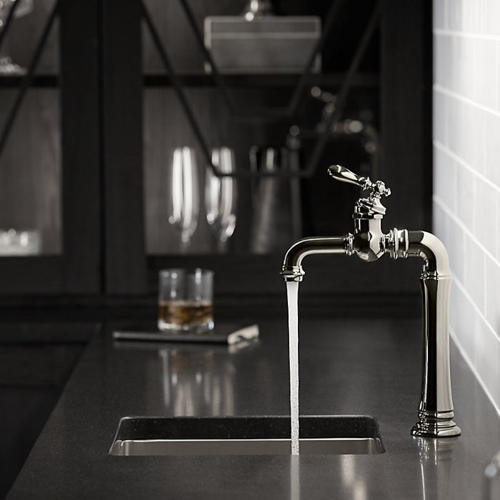 K992682BZ,SN,VS Kohler Artifacts® Gentleman's Bar Faucet with Accessories & Reviews Wayfair